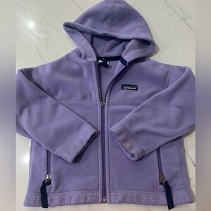 Girls’ Patagonia Fleece Hoodie, sz 5/6
